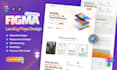 do website mockup, figma landing page design, figma mockup