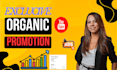 do organic youtube video promotion