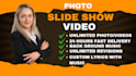 dynamic, amazing, professional, unique photo slideshow or video slideshow