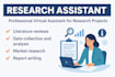 be your research virtual assistant