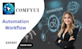 custom comfyui workflows with flux, wan, and sd