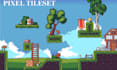 design pixel art characters, sprites, tilesets and animated environments