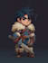 do game character art, 2d game character art