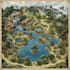 draw a custom fantasy map for fantasy, scifi, book