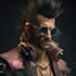 create cyberpunk and retro aesthetic characters