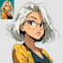 do portrait, bust up, pfp, in cool anime style
