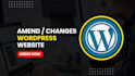 amend your website and make minor changes professionally