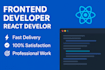 create a responsive website using HTML CSS js react