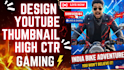 design pro thumbnail for youtube video