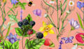 create premium hand drawn seamless patterns