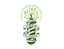design innovative tree barber new logo