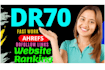 increase domain rating 70 plus