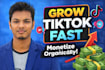 grow your tiktok organically and guide creator rewards monetization strategy