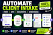 automate your client intake and onboarding workflow with n8n