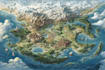 make fantasy map illustration