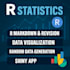 provide spss and rstudio data analysis and visualization
