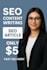 write SEO friendly blog posts and articles