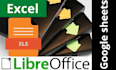 fix excel formula, automate reports with vba, powerquery, appscript, libreoffice