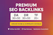do manual seo bcklinks with high ahrefs domain rating