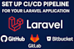 automate laravel deployment with ci cd pipeline github gitlab bitbucket