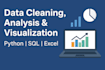 clean, analyze, and visualize your data using python