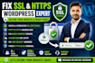 install an SSL certificate and fix https issues in wordpress