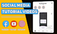 create social media tutorial videos for apps and websites