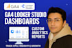 build ga4 looker studio ecommerce and ads dashboards