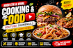 design high CTR viral cooking and food youtube thumbnails