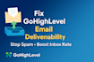fix gohighlevel email deliverability, spf dkim dmarc inbox issues