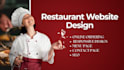 create a modern online ordering system restaurant website