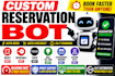 do reservation bot, appointment bot, resy bot, opentable bot, golf tee time bot