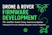 develop firmware for drone, rover using px4, ardupilot
