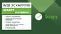 do web scrapping using scrapy and playwright