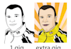 manually illustrate your photo in cartoon syle