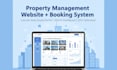 build property management website, real estate portal with admin dashboard