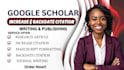 write article,increase and backdate citation,google scholar,journal research