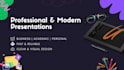 design professional and modern presentations