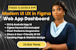 design modern mobile app, web app and website UI UX in figma