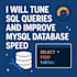 tune sql queries and improve mysql database speed
