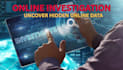 do professional online investigation, background checks and cyber analysis