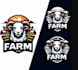 create esport farm sheep logo