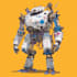 do a mecha robot illustrations