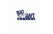 design mascot big ant moving company logo