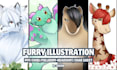 draw furry illustrations in my style