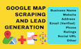 scrap google maps for b2b lead generation and find business email address