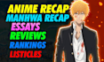 write an engaging anime or manhwa recap script