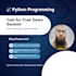 teach python coding from beginner to advanced for students and professionals