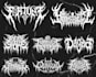 design a killer black metal and death metal logo for you band