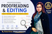 proofread and edit literature research paper, assignment, thesis i  24hrs